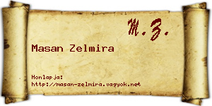 Masan Zelmira névjegykártya